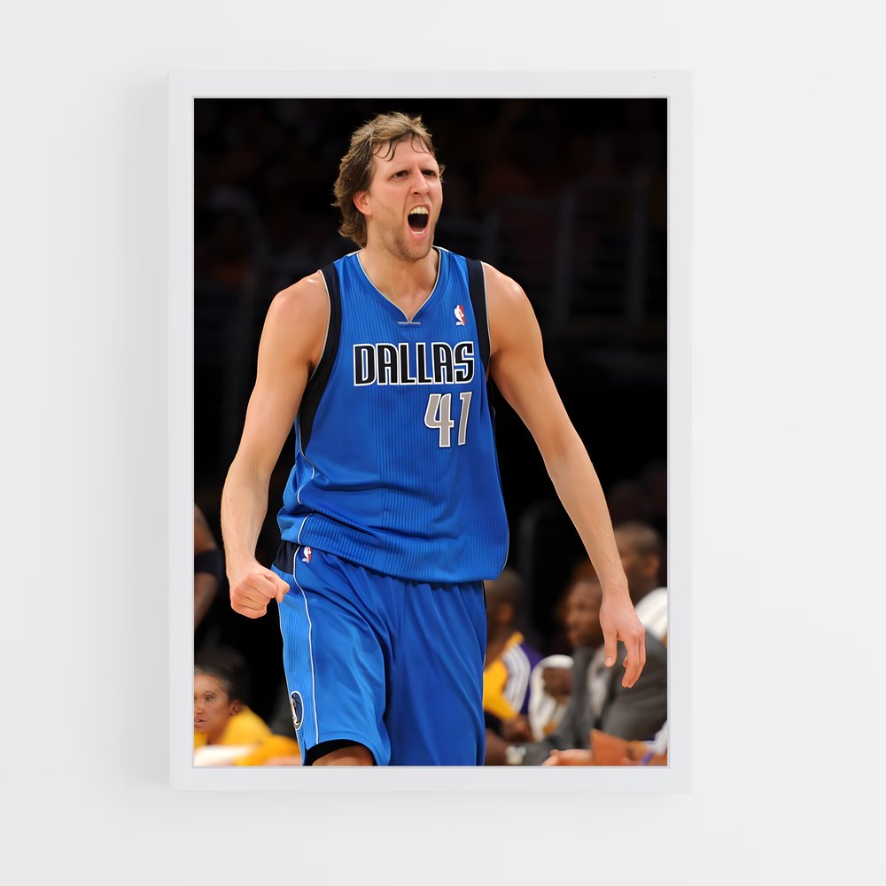 Poster L'Esprit de Dirk – affiche Basketball (vue 3)